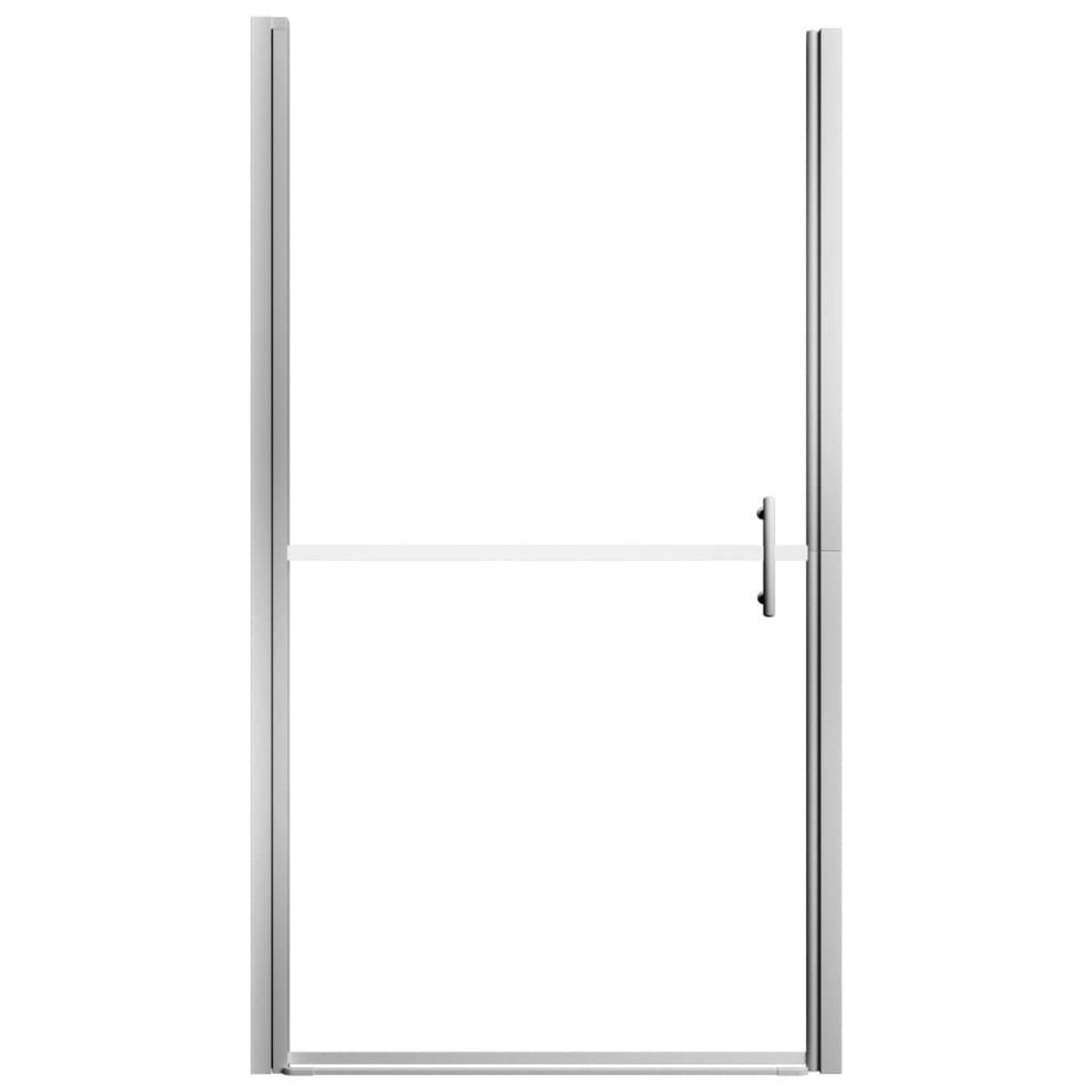VIDAXL Porte de douche Verre trempe 91x195 cm