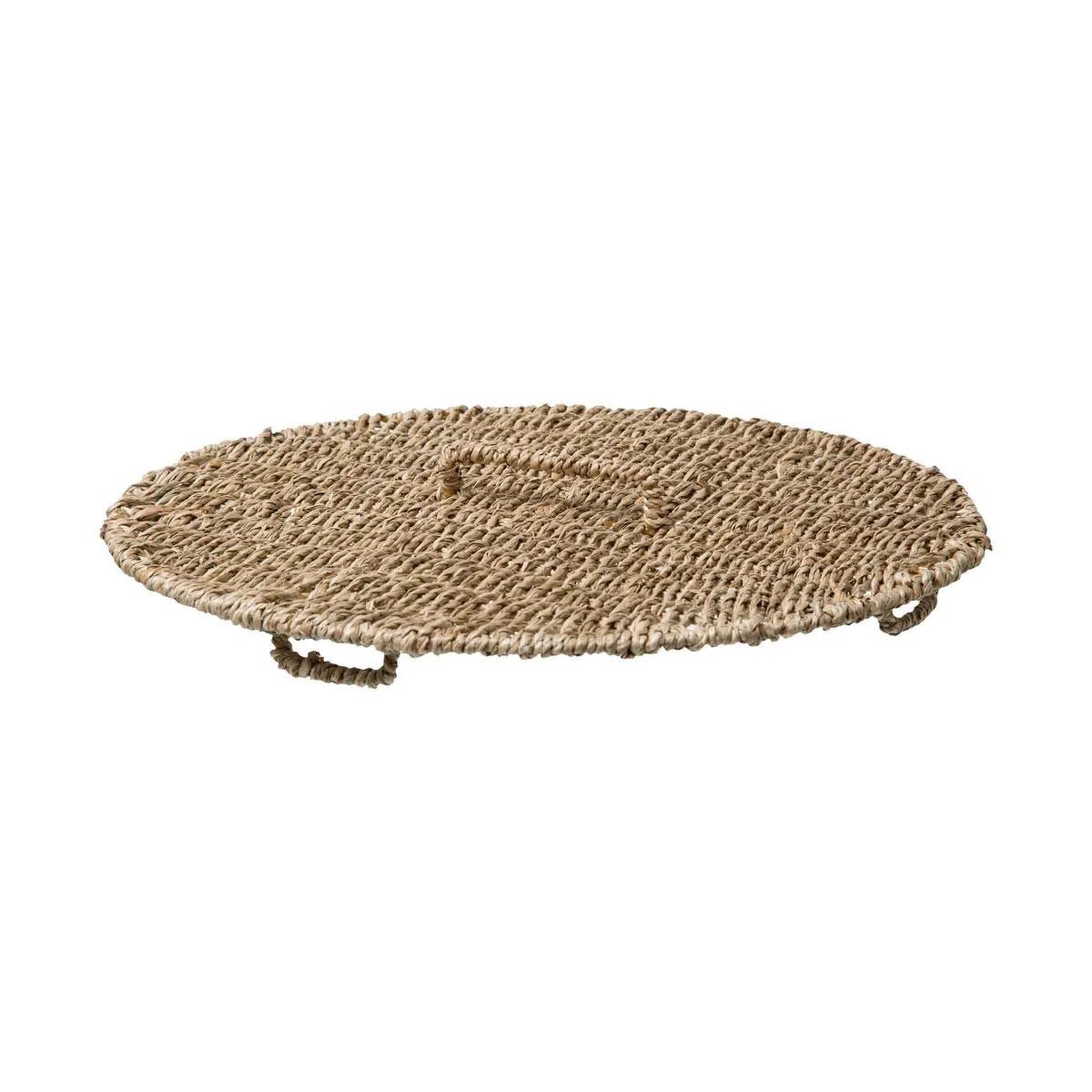Voir la diapositive 3 : FIVE Panier à linge rond  seagrass  52cm naturel