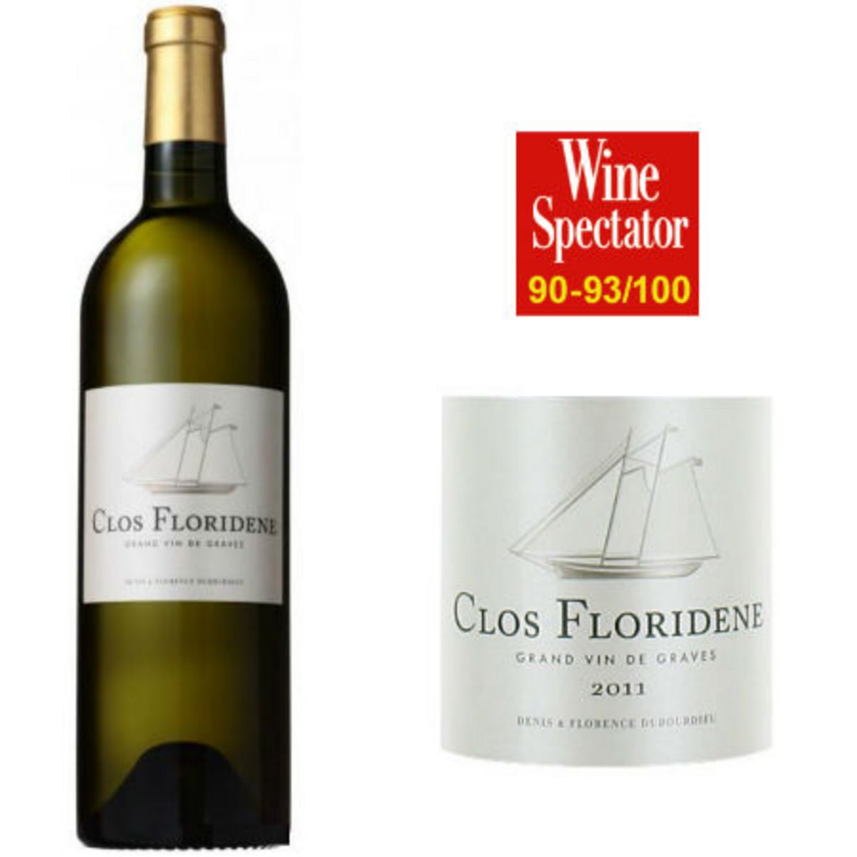 Clos Floridène Graves Blanc 2011