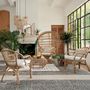 Voir la diapositive 6 : ATMOSPHERA Fauteuil Design en Rotin  Neta  77cm Naturel