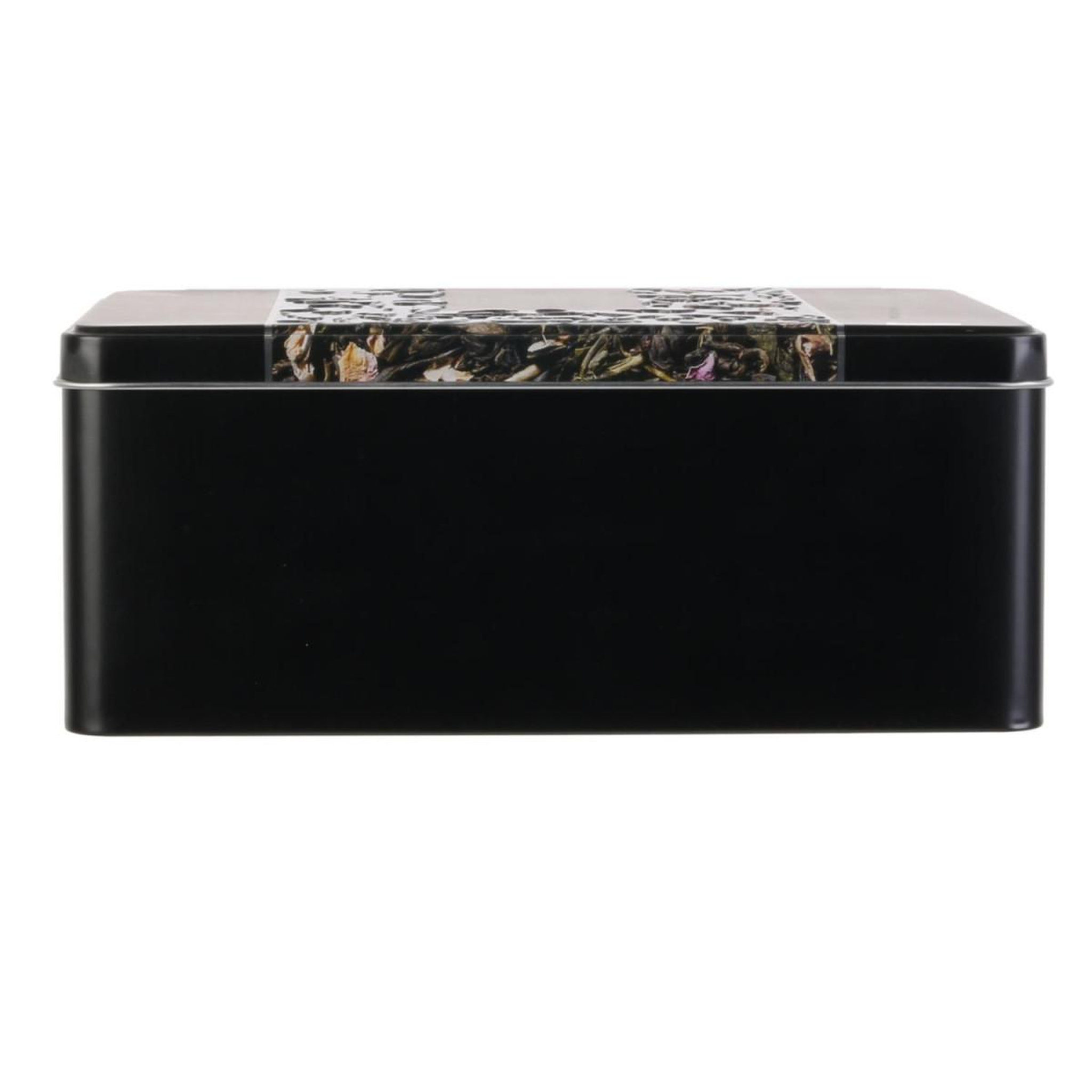 Voir la diapositive 3 : COOK CONCEPT Boîte à infusions embossée  chef  20cm noir