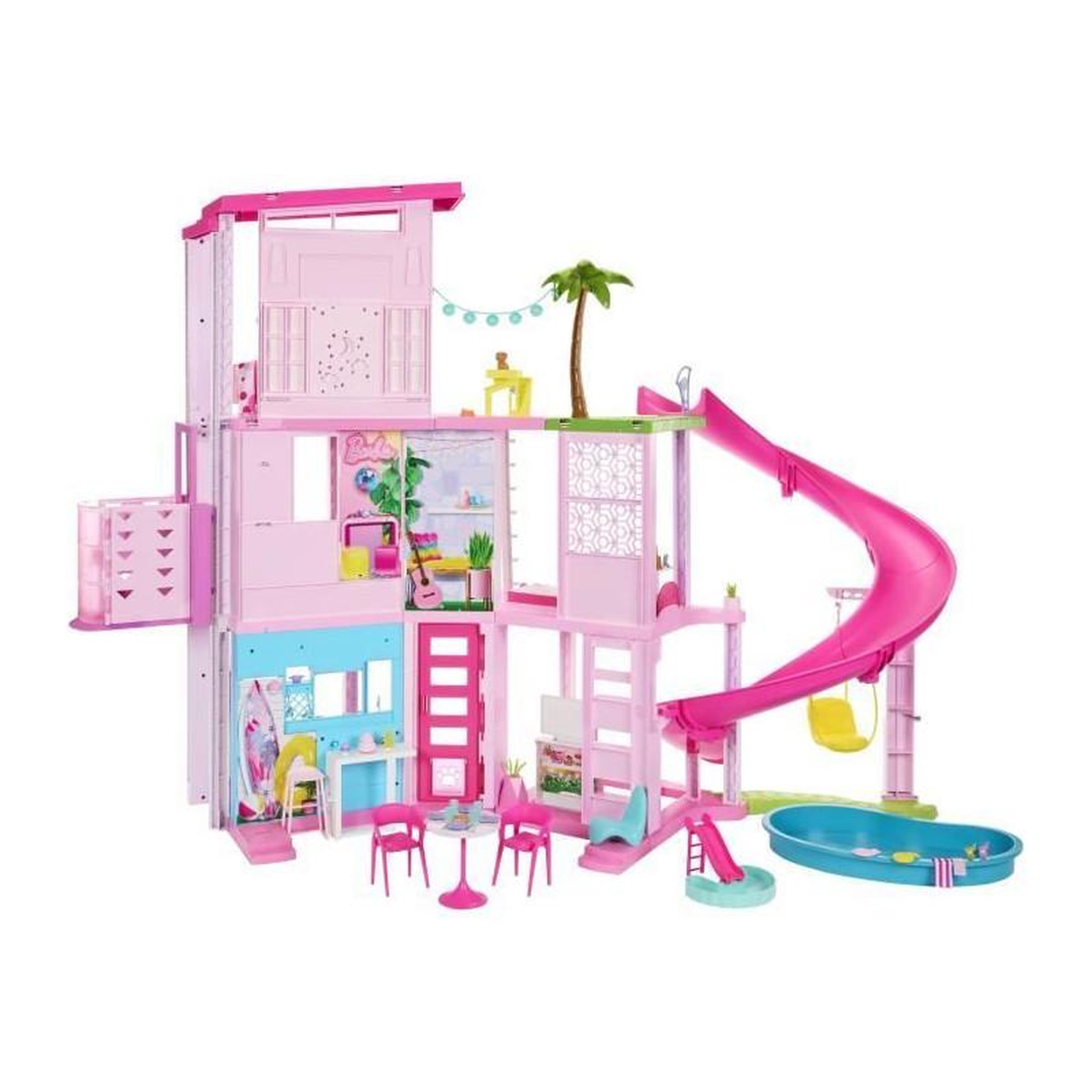 Voir la diapositive 2 : BARBIE Barbie - Coffret Barbie Maison de Reve - Poupée Mannequin - 3 ans et + - BARBIE - HMX10 - POUPEE MANNEQUIN BARBIE