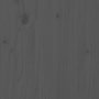 Voir la diapositive 5 : VIDAXL Tete de lit Gris 159,5x3x80,5 cm Bois massif de pin