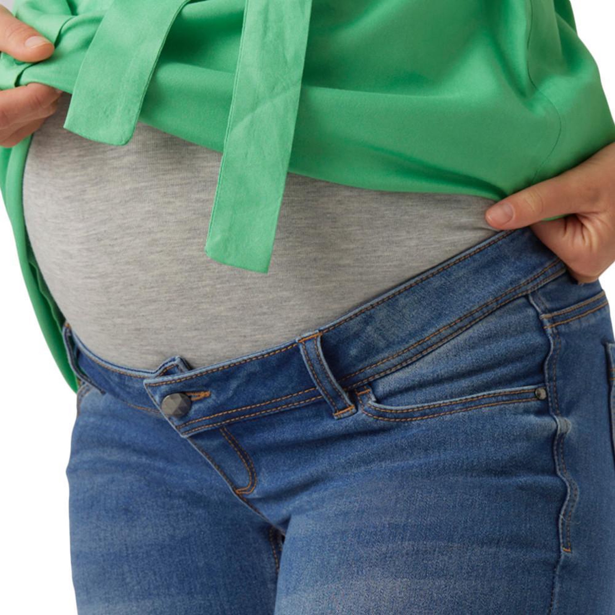 Voir la diapositive 4 : MAMALICIOUS Pantacourt de Grossesse  Femme Mamalicious Rome