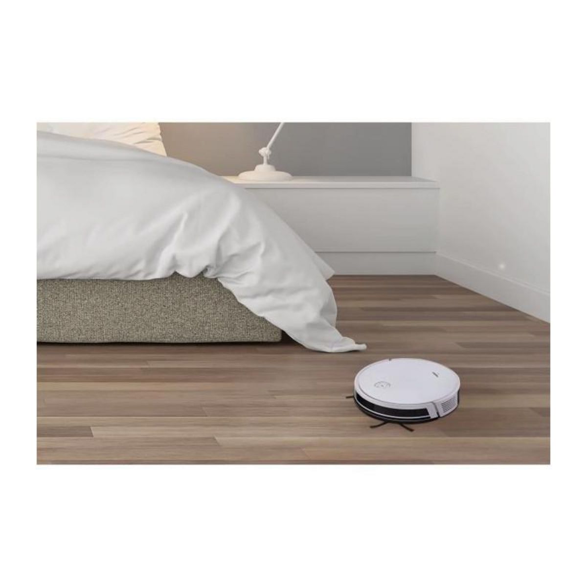 Medion Aspirateur Robot MEDION S35 - MD11899 - 140 min - 4000 Pa - 550 ml - Blanc