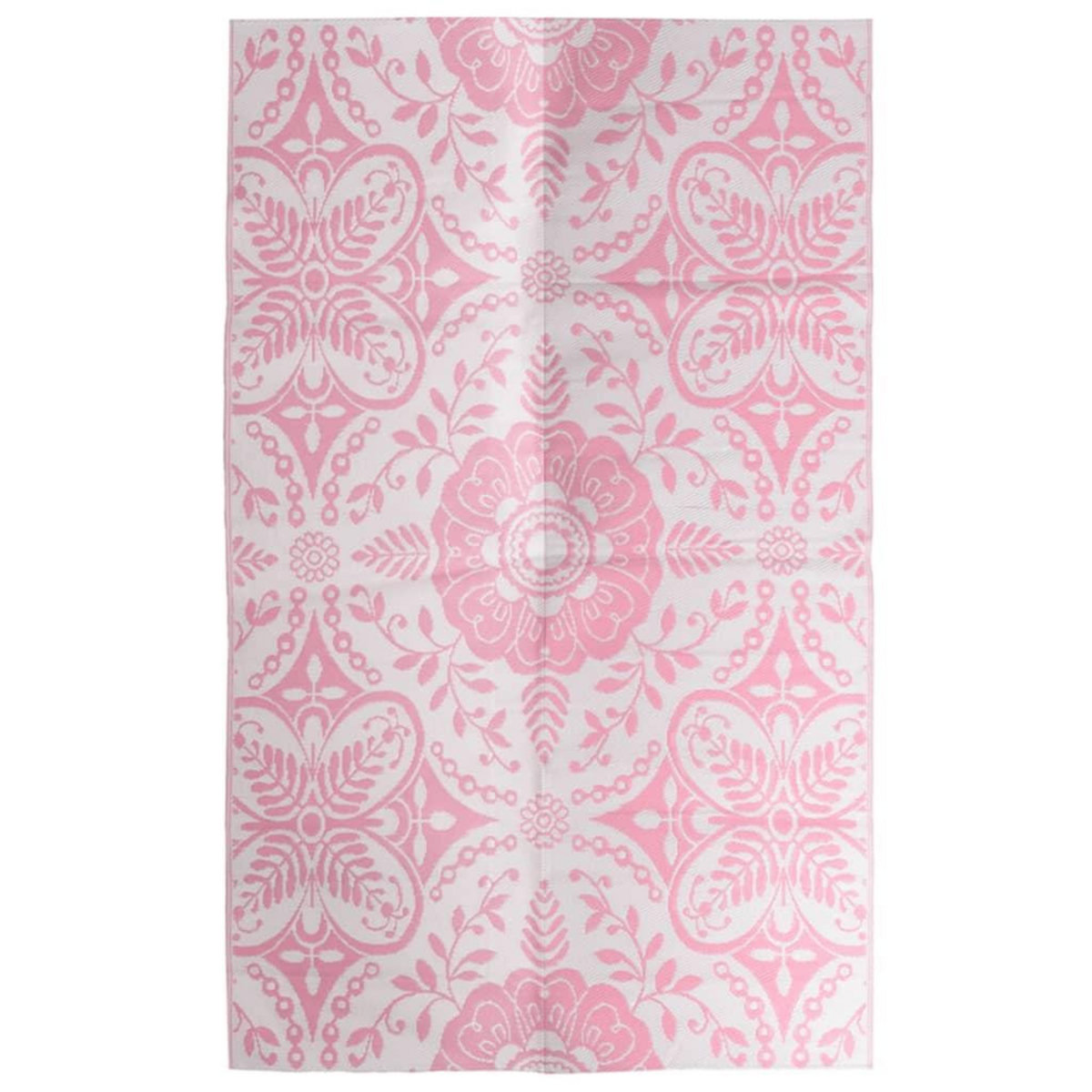 VIDAXL Tapis d'exterieur ARAKIL rose 190x290 cm PP