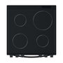 Voir la diapositive 4 : Indesit Cuisinière vitrocéramique IS67V5CCB/FR