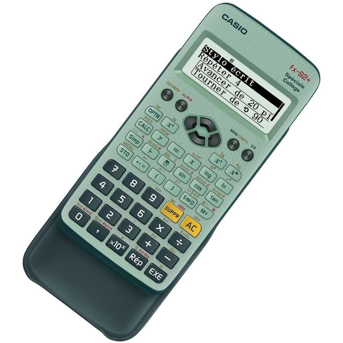 CASIO Calculatrice scientifique spéciale collège Fx-92+ 