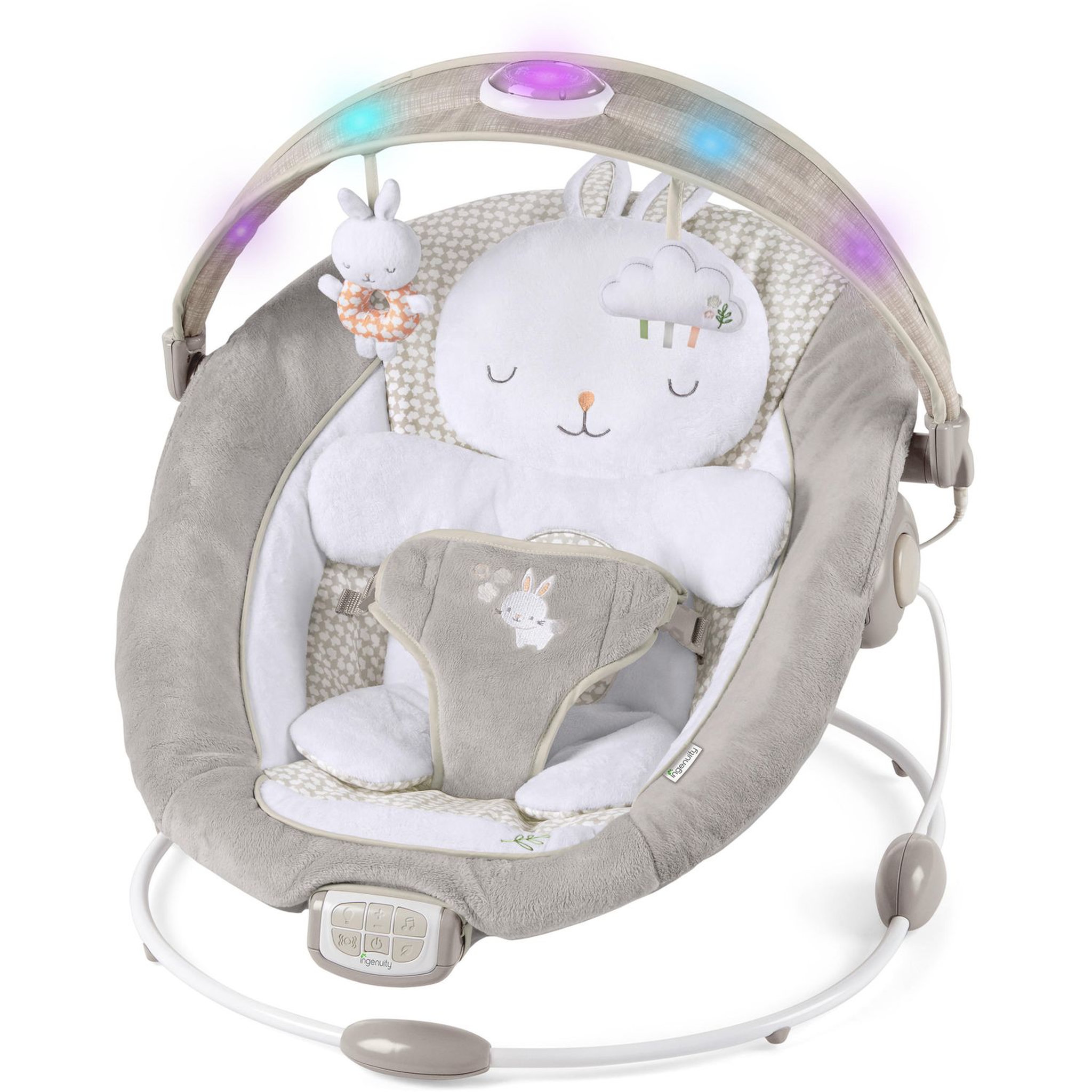 Ingenuity Transat avec Arche Lumineuse Lapin, Twinkle Tails