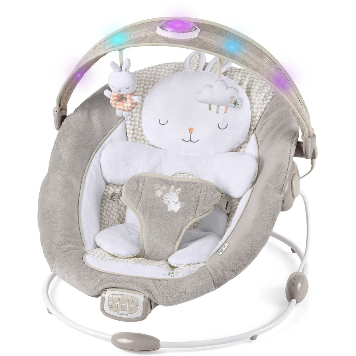 Ingenuity Transat avec Arche Lumineuse Lapin, Twinkle Tails