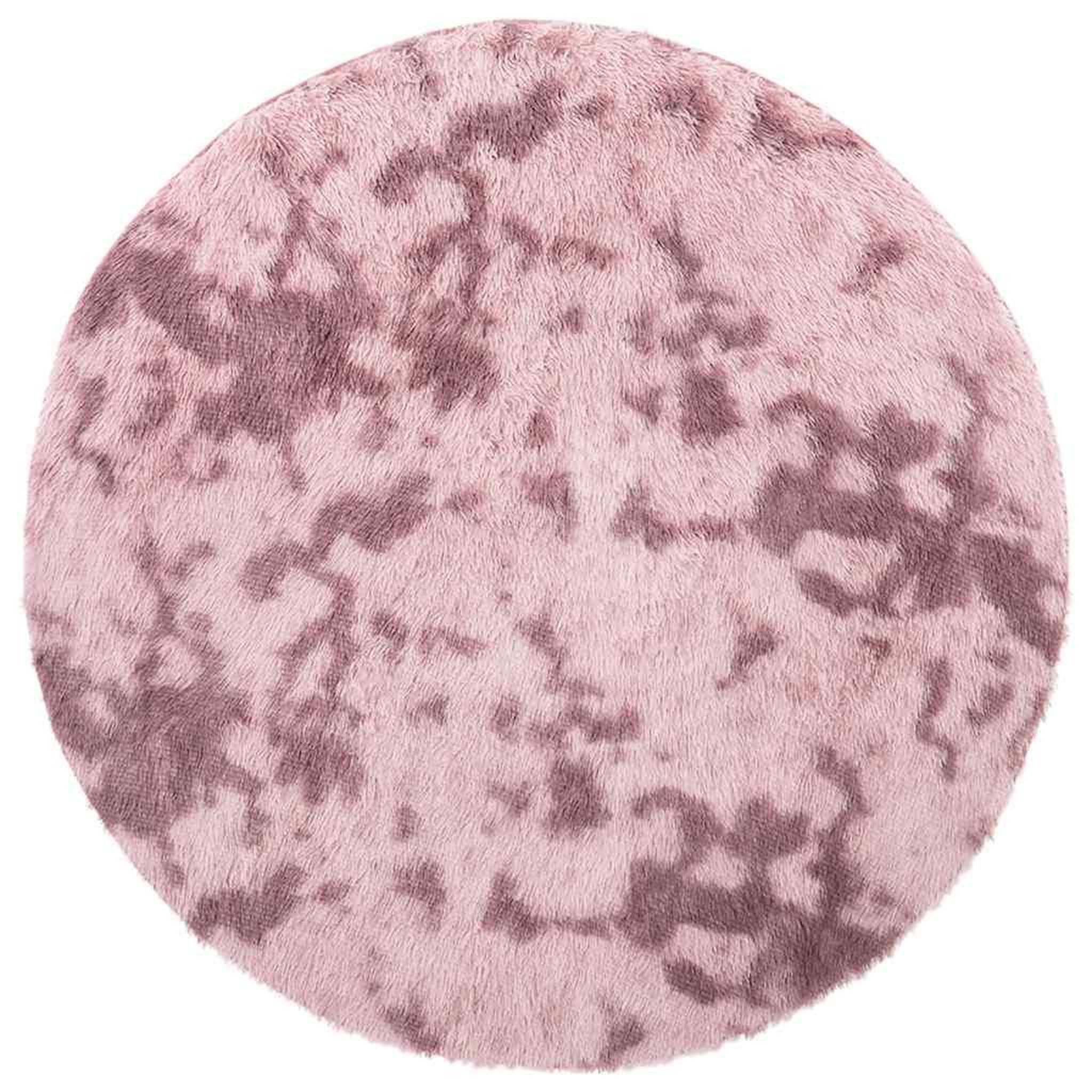 Voir la diapositive 2 : VIDAXL Tapis Shaggy a poils longs NAVARRA rose poudre 100x100 cm