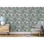 Voir la diapositive 4 : DUTCH WALLCOVERINGS DUTCH WALLCOVERINGS Papier peint Eden Gris et vert clair