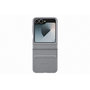 Voir la diapositive 3 : Samsung Coque Z Flip6 Gris Premium design