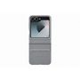 Voir la diapositive 3 : Samsung Coque Z Flip6 Gris Premium design