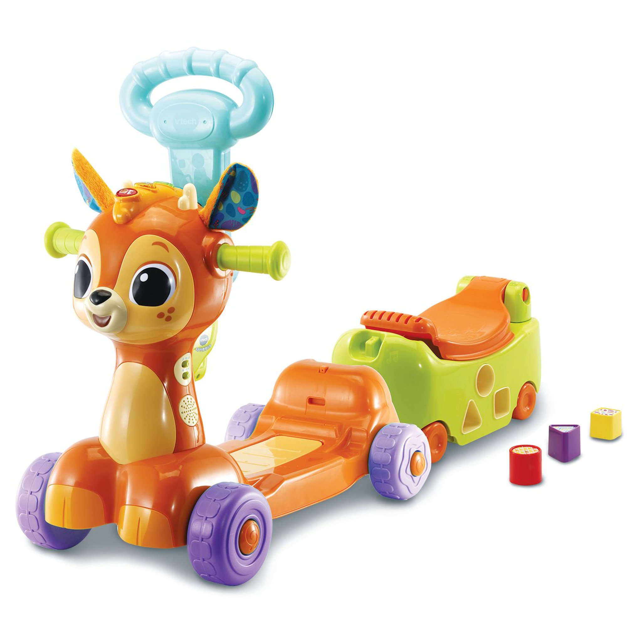 Voir la diapositive 1 : VTECH Merlin, trotti porteur 6 en 1