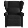 Voir la diapositive 4 : VIDAXL Fauteuil de massage inclinable electrique Noir Tissu