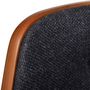 Voir la diapositive 5 : VIDAXL Tabourets de bar lot de 2 bois courbe et tissu