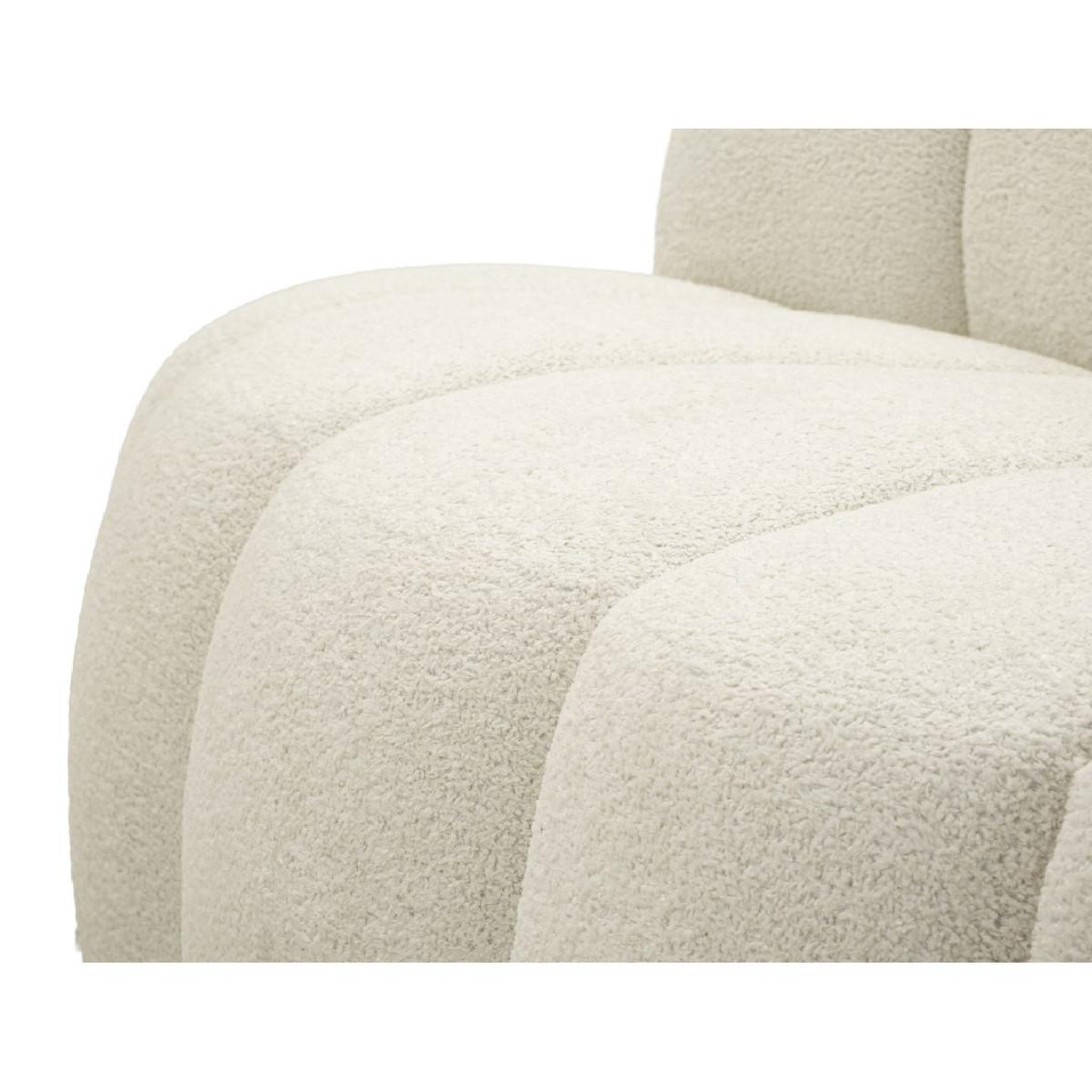 Voir la diapositive 6 : Paris Prix Canapé design 2 places 'ball  145cm blanc