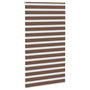 Voir la diapositive 3 : VIDAXL Store zebre marron 120x200cm largeur du tissu 115,9cm polyester