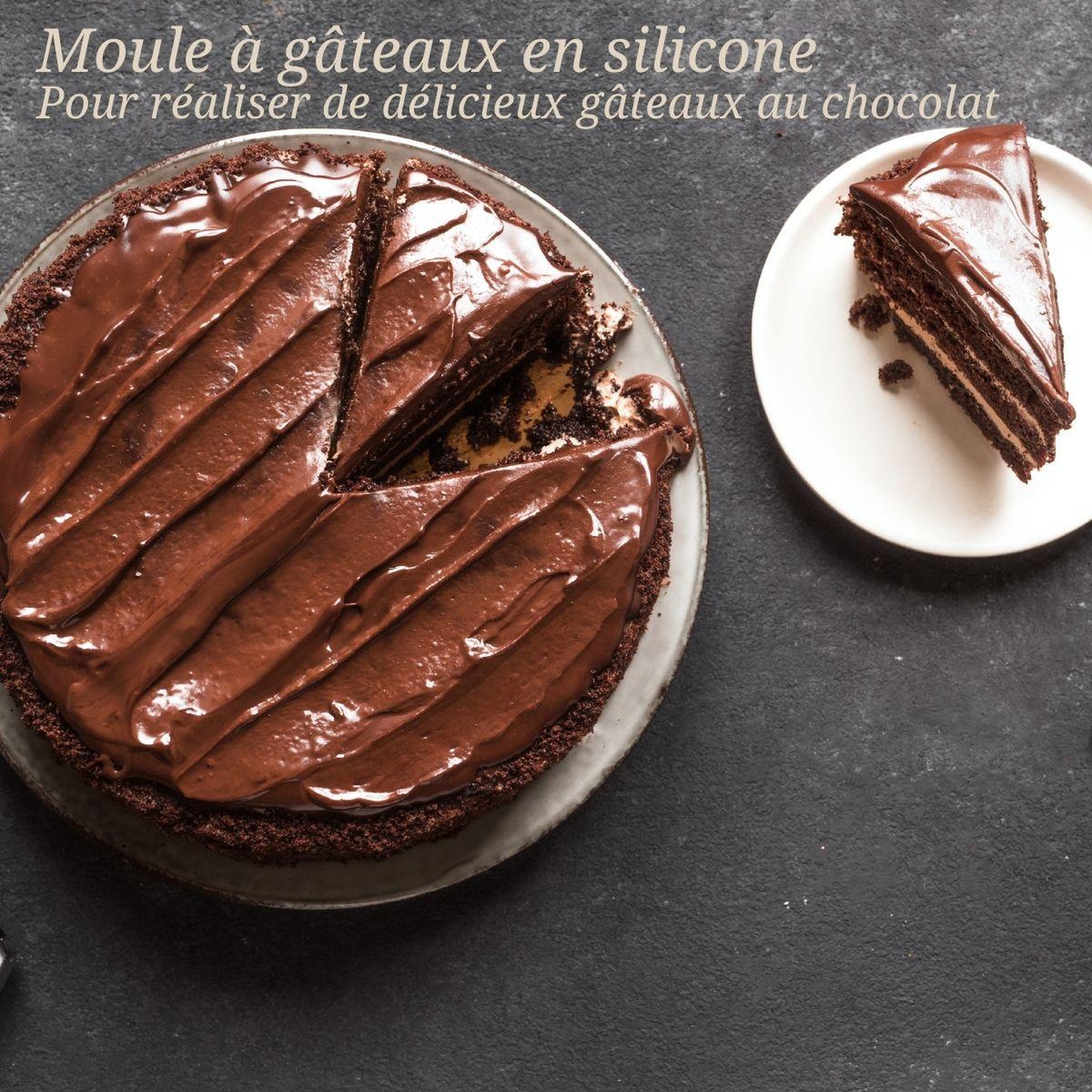 Voir la diapositive 4 : DR.OETKER Moule à manqué en silicone de 26 cm dr. Oetker flexxibel love