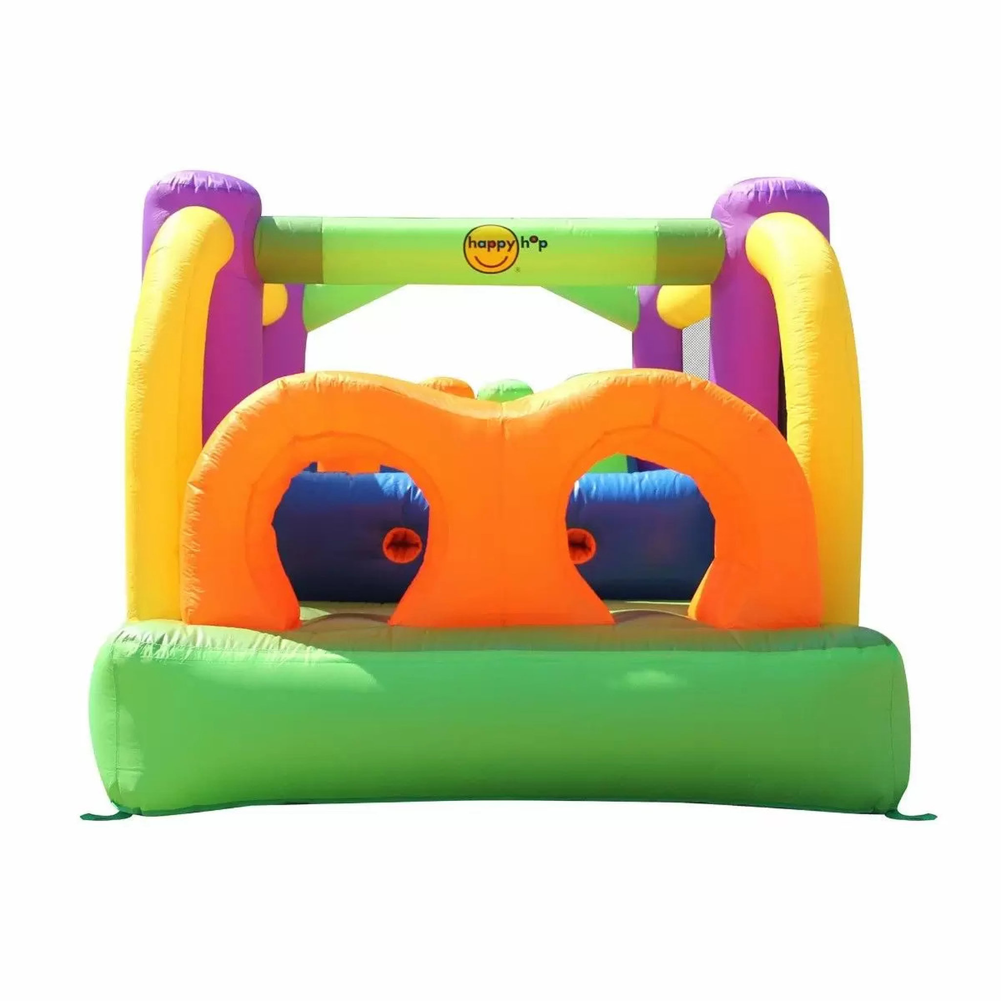 Voir la diapositive 3 : HAPPY HOP Aire de jeux gonflable Obstacle