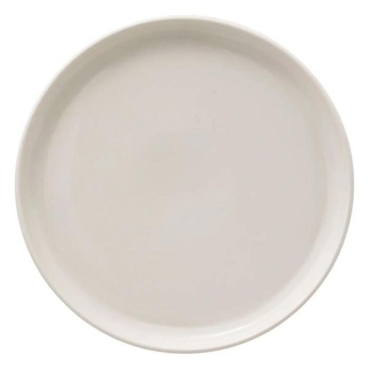 SECRET DE GOURMET Lot de 6 Assiettes Plates  Nora  27cm Blanc