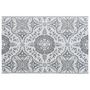 Voir la diapositive 2 : VIDAXL Tapis d'exterieur ARAKIL Gris clair 120x180 cm PP