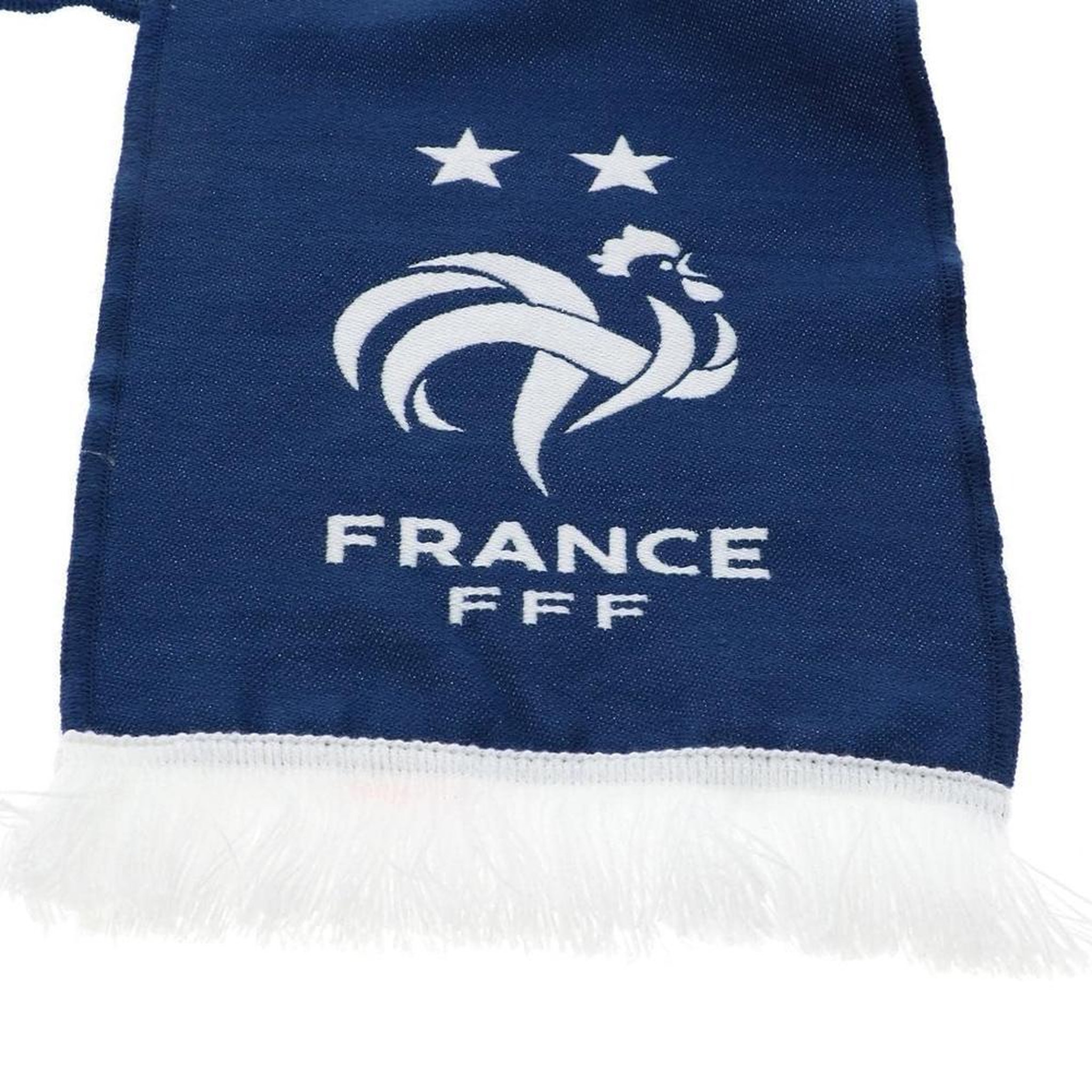 Voir la diapositive 2 : FFF Equipe de France Echarpe Tricolore 140cm