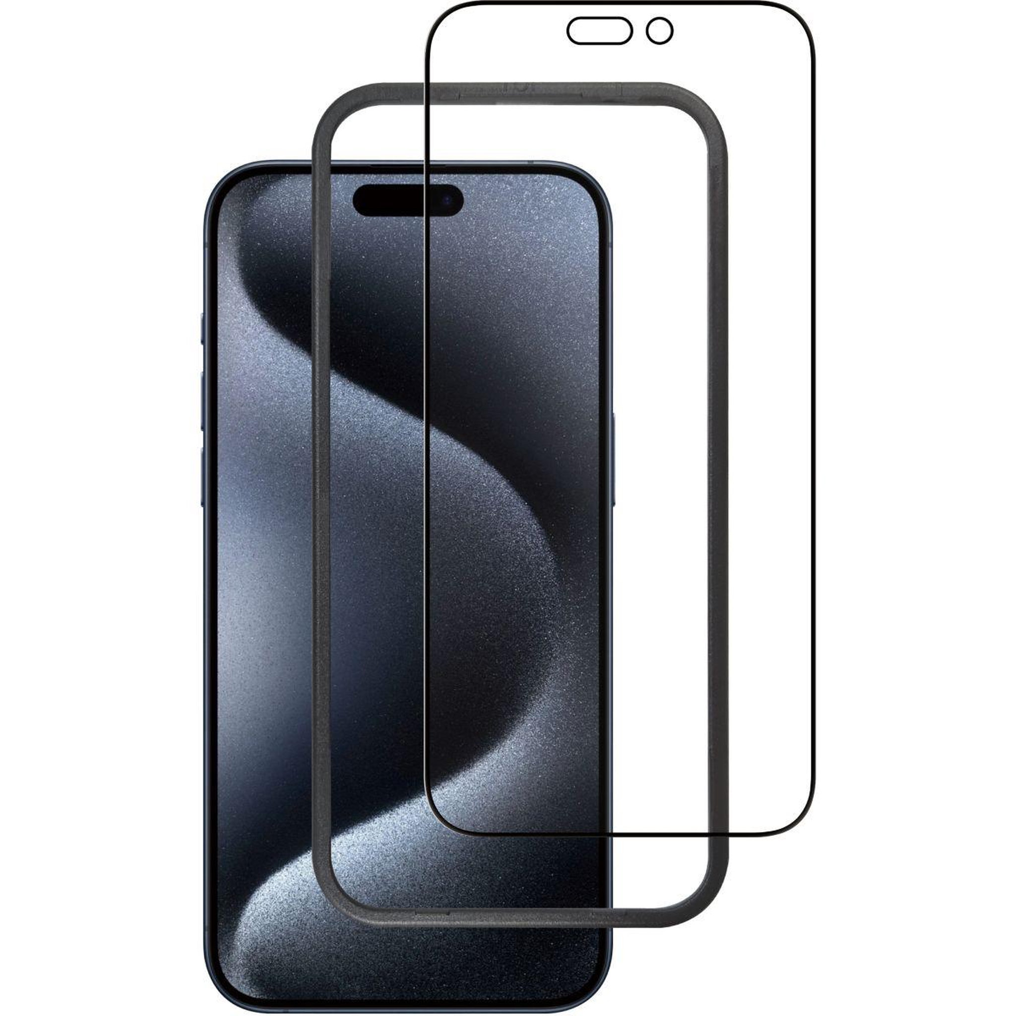 Voir la diapositive 2 : ADEQWAT Protège écran iphone 16 pro anti lumière bleu