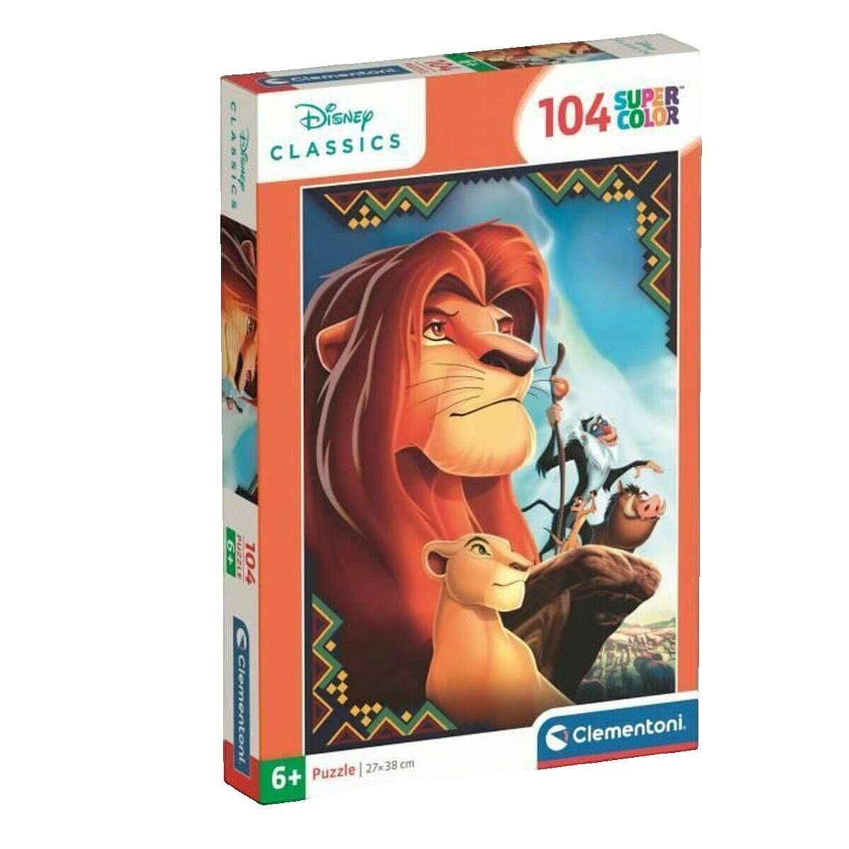 CLEMENTONI Puzzle Clémentoni SuperColor - Le Roi Lion 104 pièces
