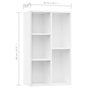 Voir la diapositive 6 : VIDAXL Bibliotheque/Buffet Blanc 50x25x80 cm Bois d'ingenierie