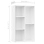 Voir la diapositive 6 : VIDAXL Bibliotheque/Buffet Blanc 50x25x80 cm Bois d'ingenierie