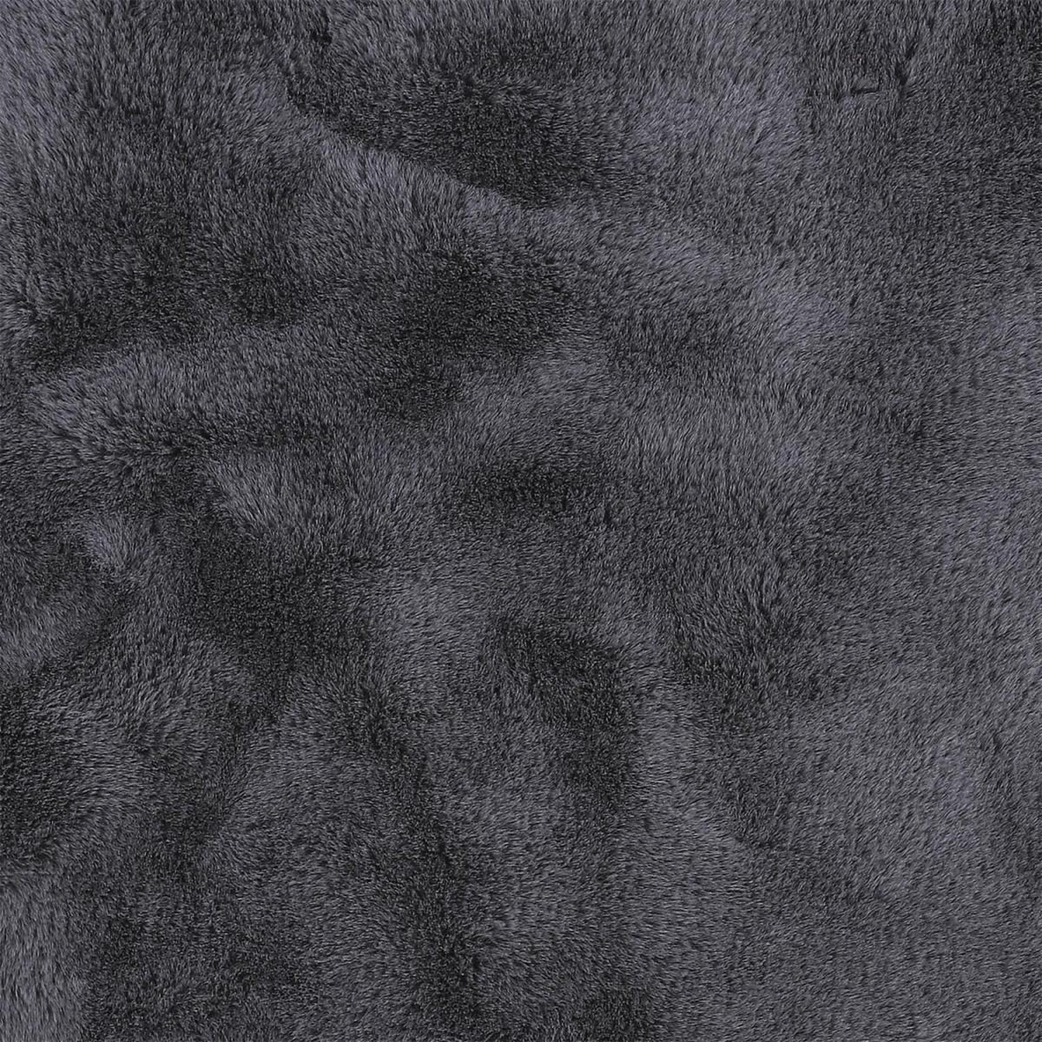 Voir la diapositive 2 : The Home Deco Factory Tapis imitation fourrure  kazan  60x90cm gris