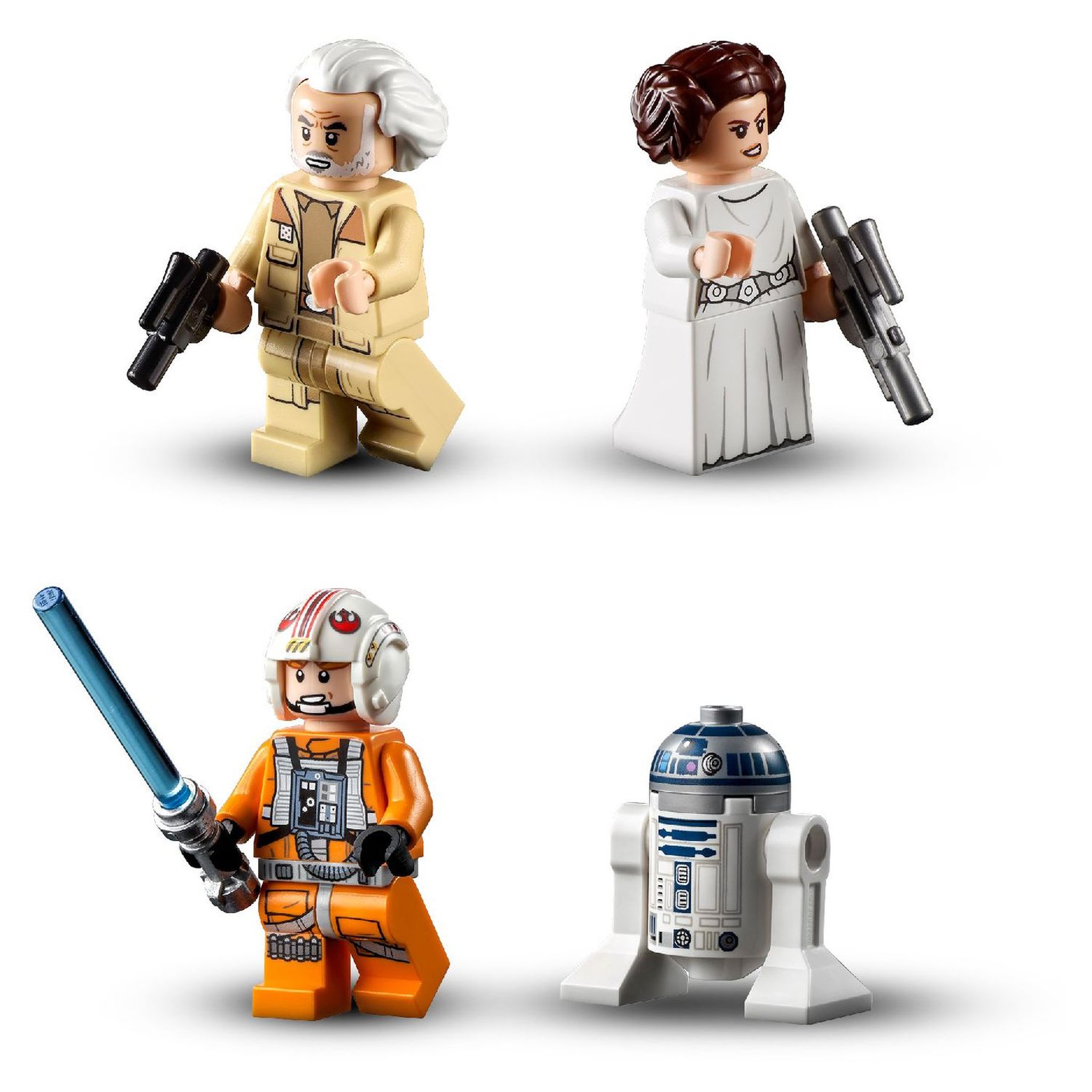 Voir la diapositive 6 : LEGO Star Wars 75301 Le X-Wing Fighter de Luke Skywalker, Jouet, Figurines, Vaisseau Spatial