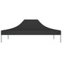 Voir la diapositive 3 : VIDAXL Toit de tente de reception 4x3 m Noir 270 g/m^2