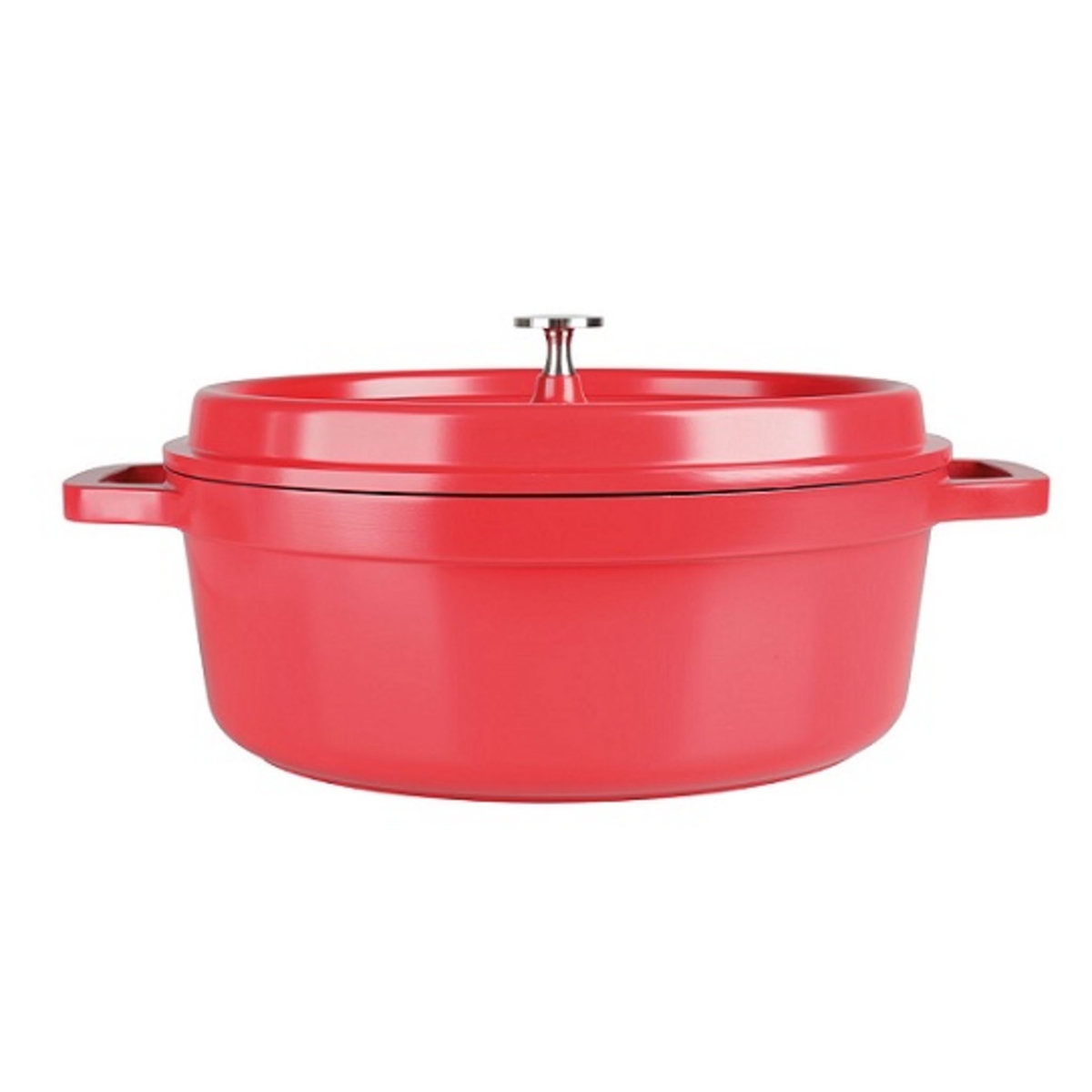 SITRAM Cocotte induction ovale fonte d'aluminium 31 cm - 6.2 litres