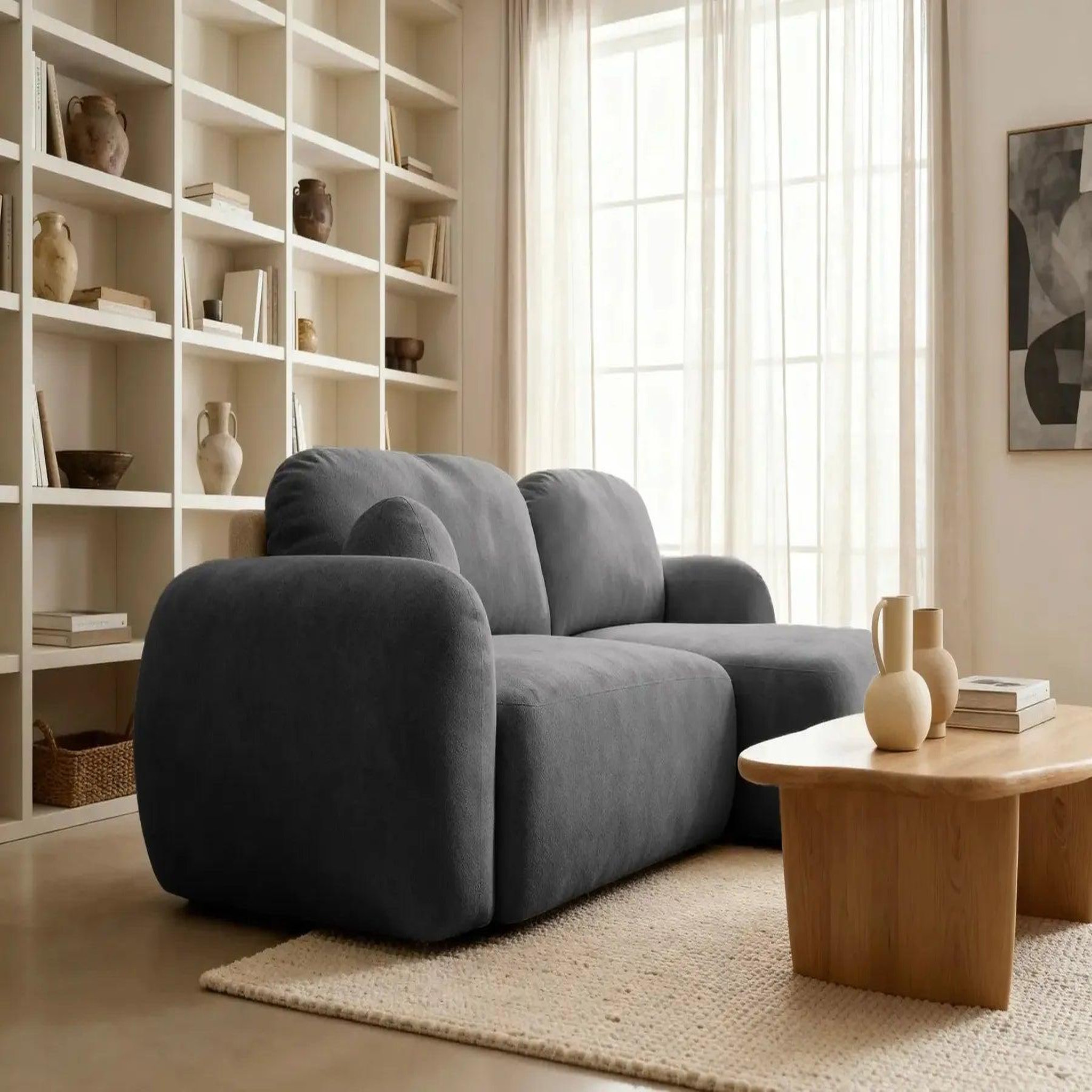 Voir la diapositive 5 : CASANOVA PARIS Martin - canapé d'angle tissu chenille