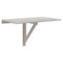 Voir la diapositive 2 : VIDAXL Table murale pliable Gris beton 100x60x56 cm Bois d'ingenierie