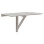 Voir la diapositive 2 : VIDAXL Table murale pliable Gris beton 100x60x56 cm Bois d'ingenierie