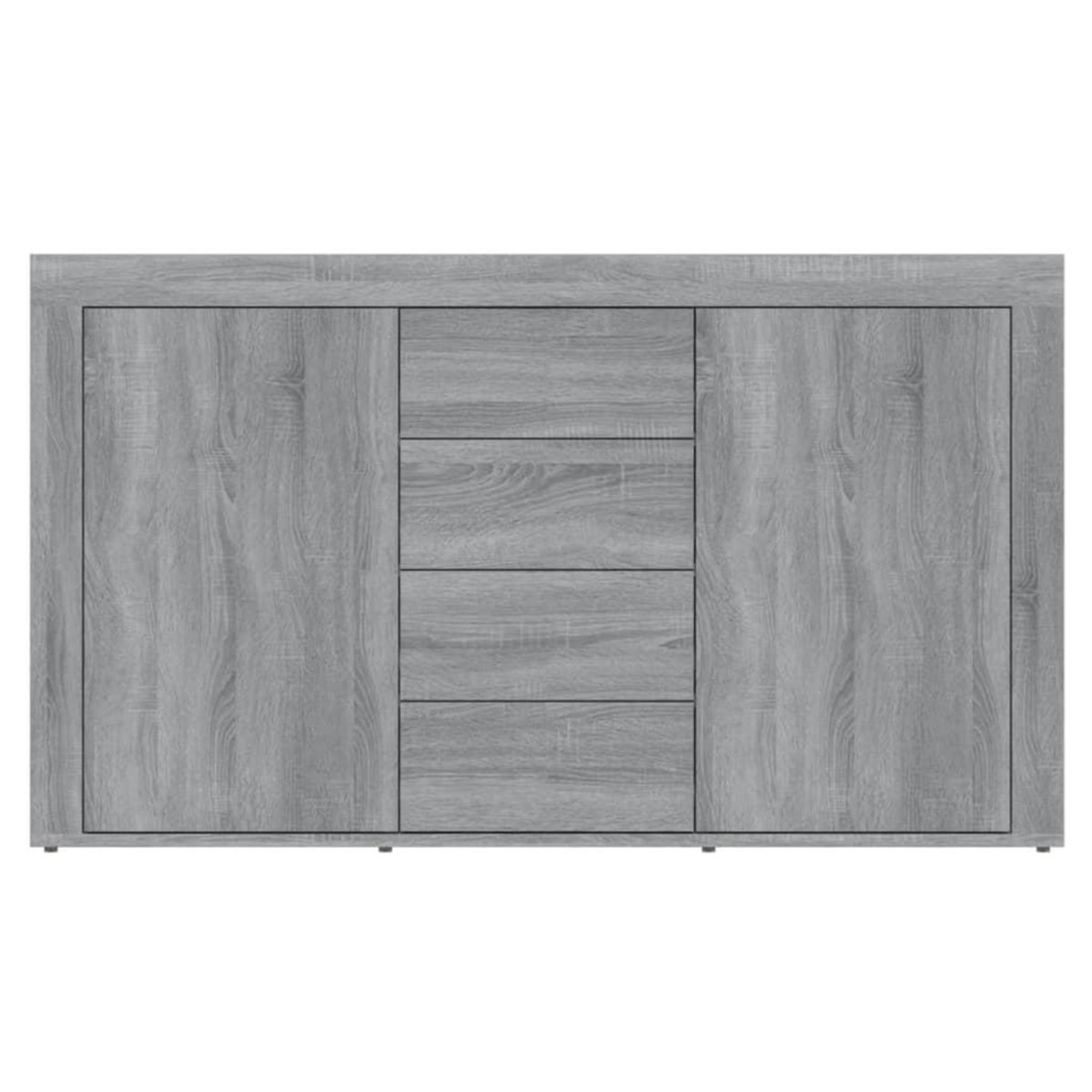 VIDAXL Buffet Sonoma gris 120x36x69 cm Bois d'ingenierie