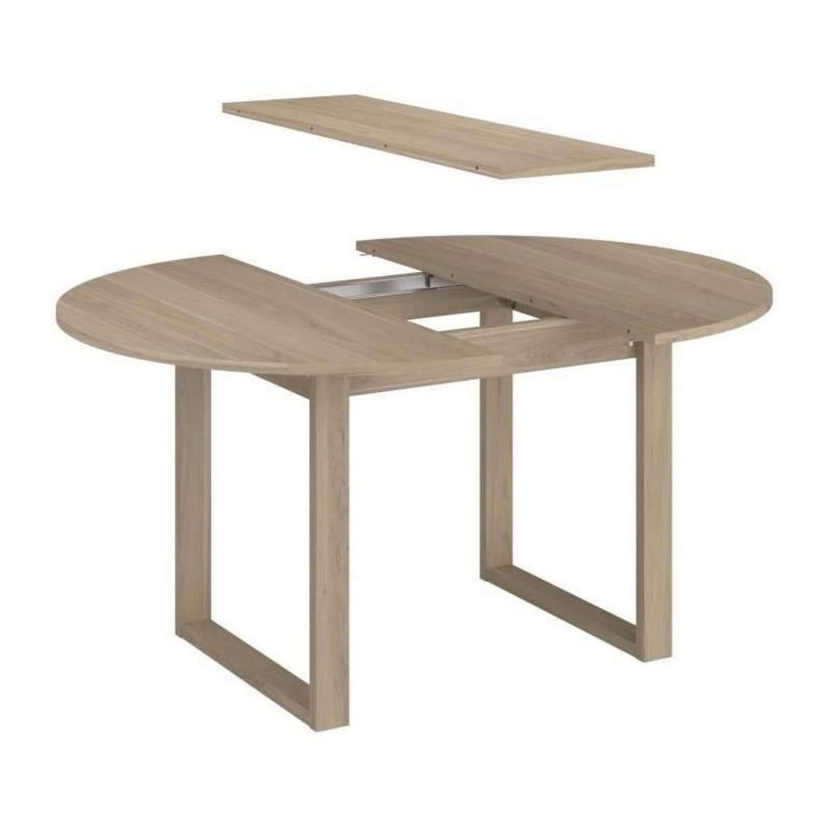 PARISOT Ensemble buffet et table ronde extensible - BETTY - Chene - PARISOT