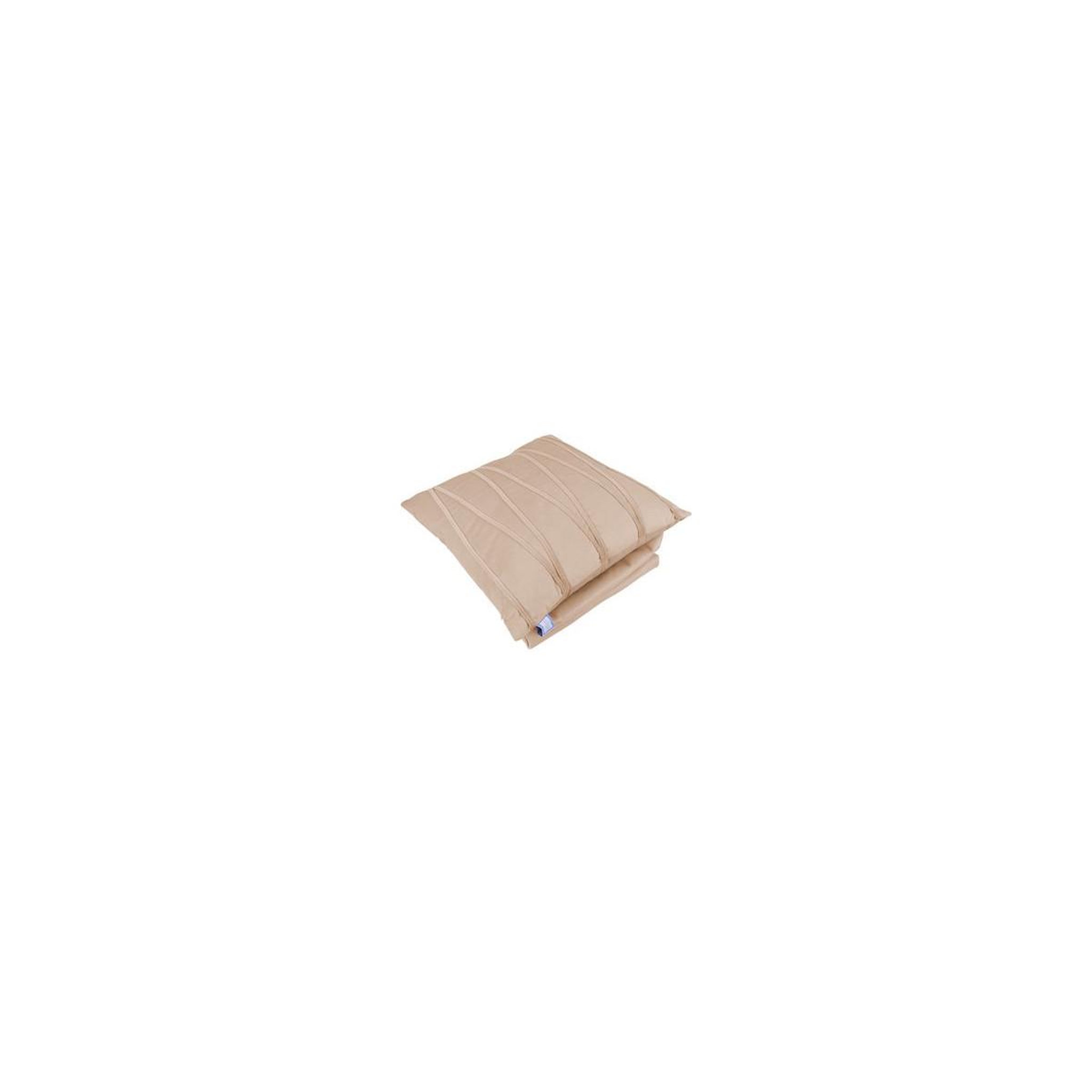 Voir la diapositive 5 : Paris Prix Ensemble Coussin & Plaid  Paulina  130x170cm Champagne