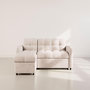 Voir la diapositive 5 : BEST MOBILIER Octave - canapé d'angle réversible 4 places convertible avec coffre en velours texturé