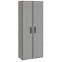 Voir la diapositive 2 : VIDAXL Armoire a chaussures Gris 60x30x166 cm Tissu