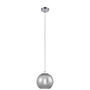 Voir la diapositive 1 : Esto Suspension Jaron - Diam. 20 x H. 120 cm - Verre et chrome
