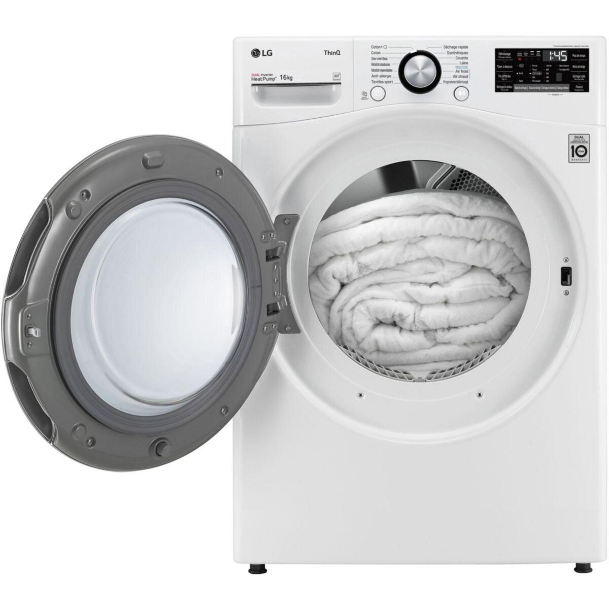 LG Sèche linge pompe à chaleur RH6P12WH