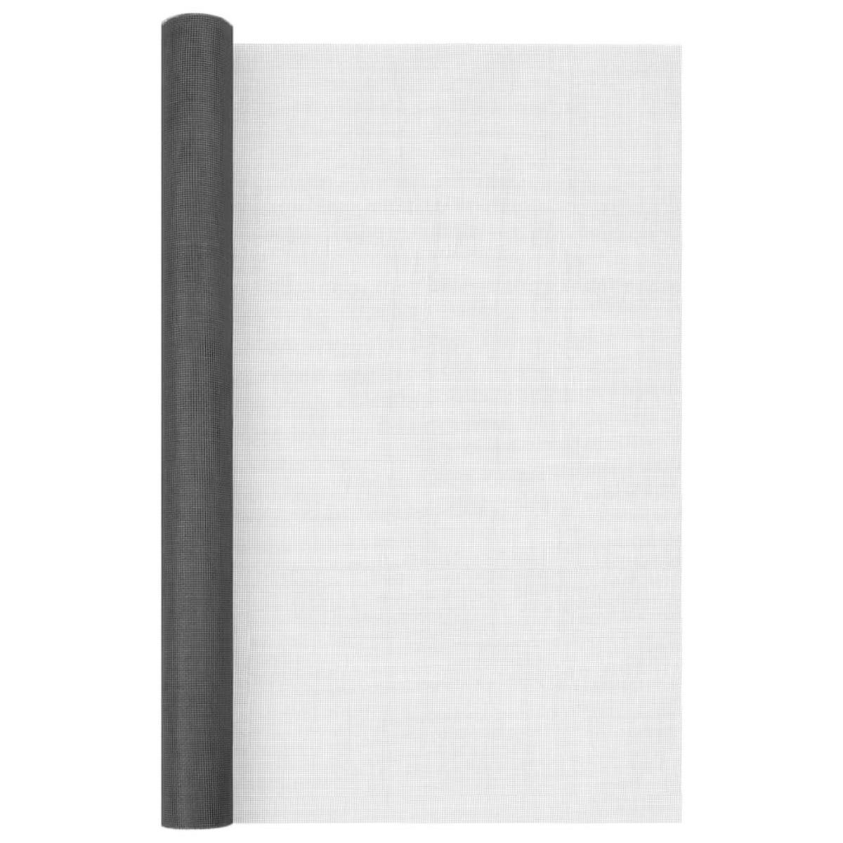 VIDAXL Ecran en treillis Fibre de verre 60x1000 cm Noir