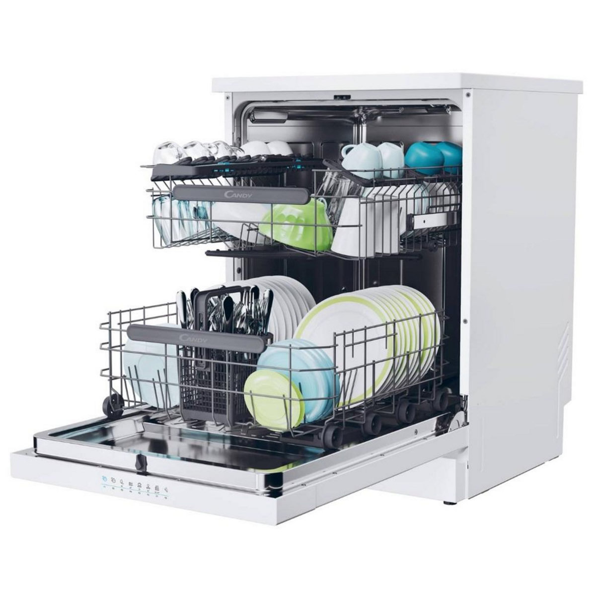 Candy Lave-vaisselle 60cm 14 couverts 44db - CF4E4F0W