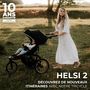 Voir la diapositive 3 : KINDERKRAFT Poussette 3 roues tout-terrain Helsi 2