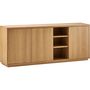 Voir la diapositive 6 : HOMIFAB Buffet 3 portes bois/frêne 180 cm - Odda